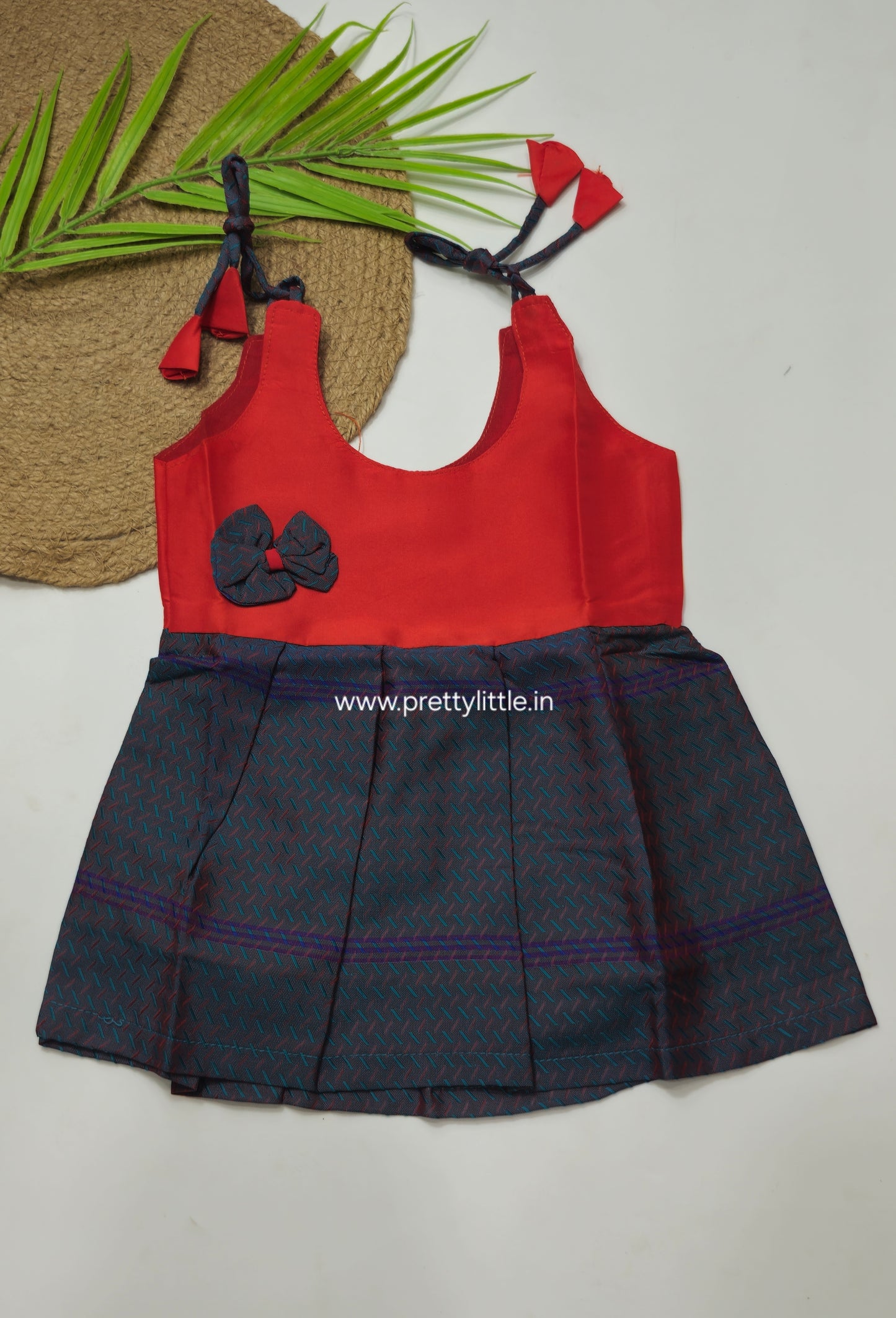 Cute Baby pattu Frock (0-6M)