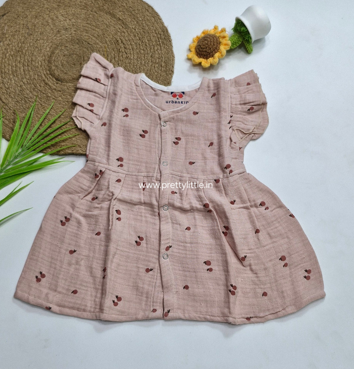 Elara Muslin Frock | 6ā12 Months