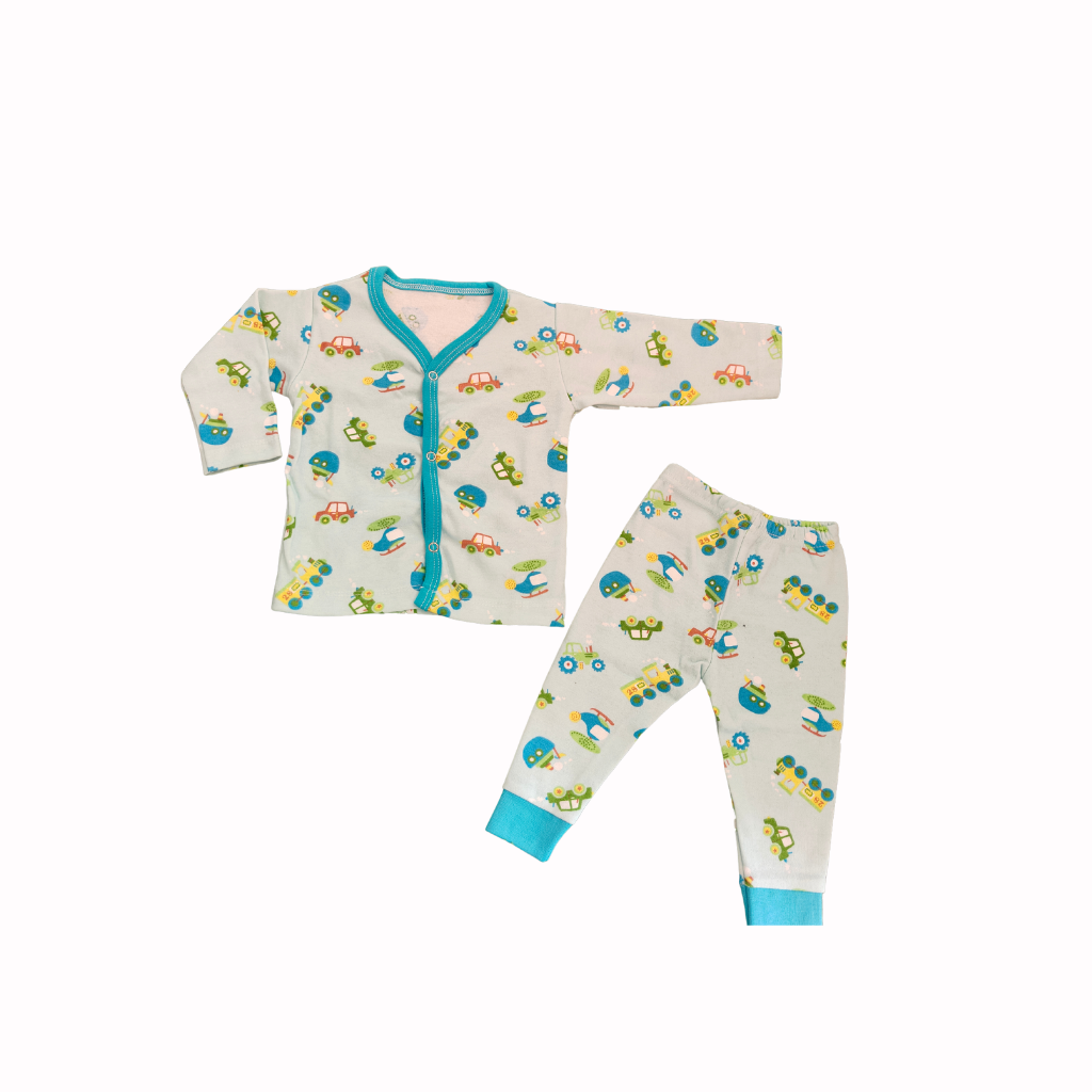 Full Sleeve T-Shirt & Matching Pants -Vehicle Print