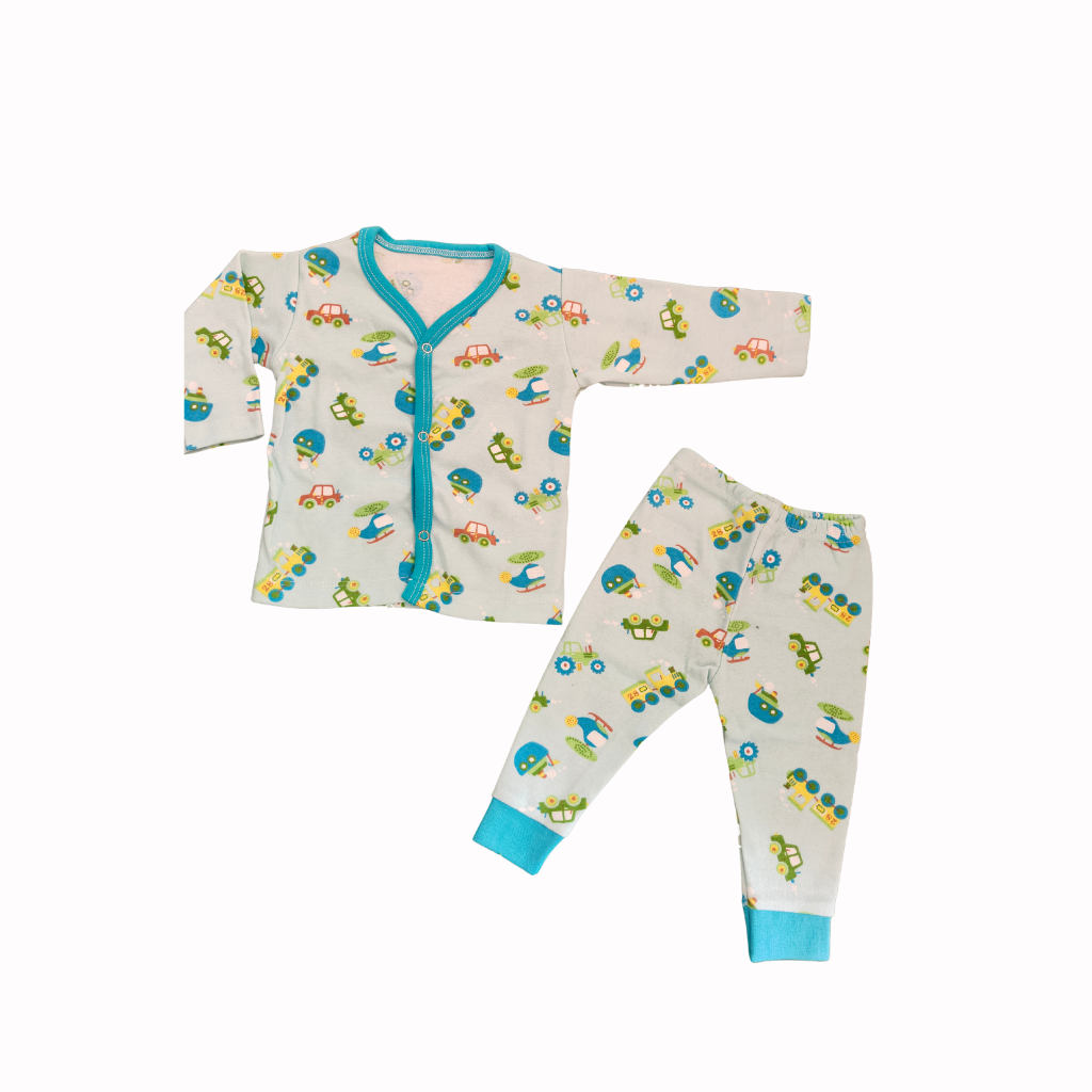 Full Sleeve T-Shirt & Matching Pants -Vehicle Print