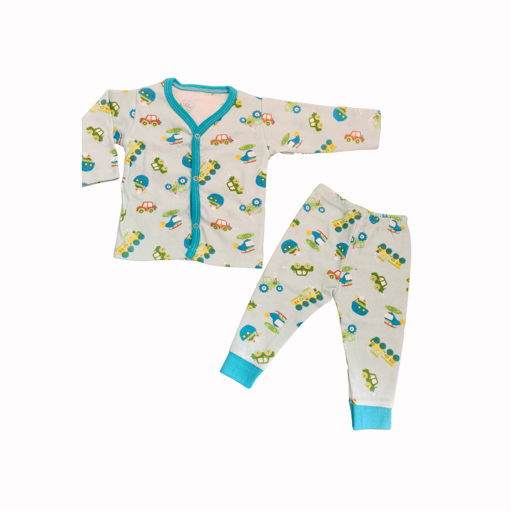 Full Sleeve T-Shirt & Matching Pants -Vehicle Print