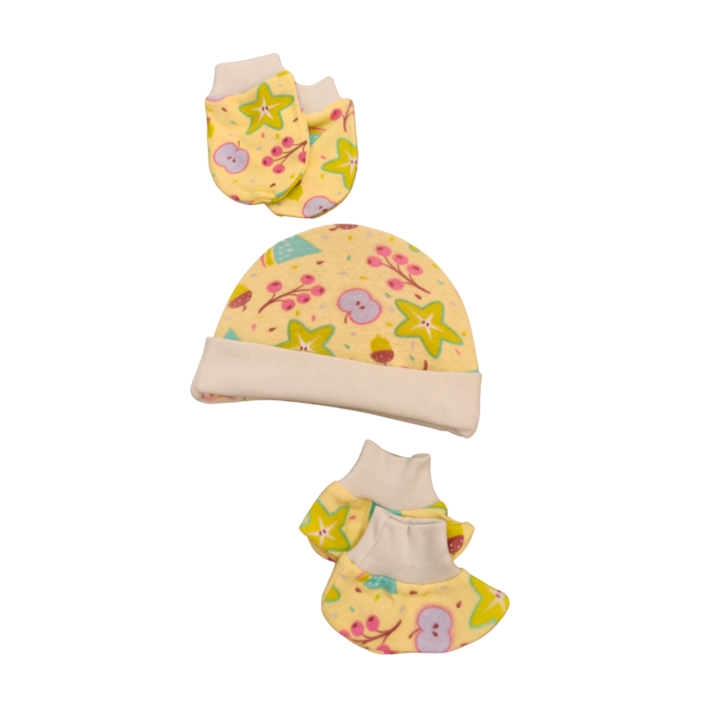 Cap Mitten - Yellow