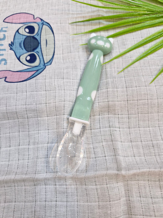 Soft Silicone Baby Feeding Spoon