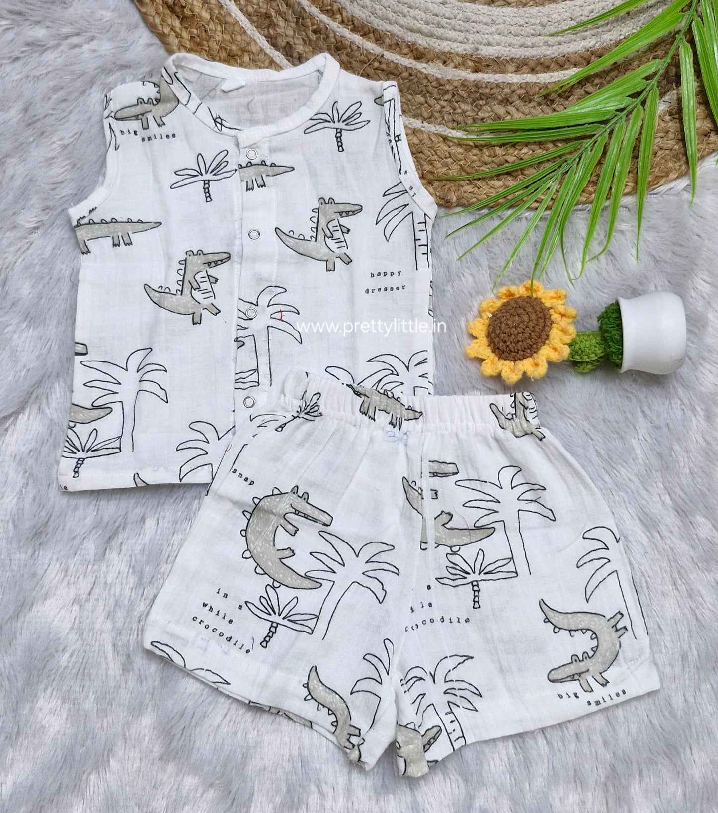 Mushy Moo Muslin Co-ord Set