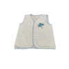 Buttoned Cotton Jabla - Sky Blue