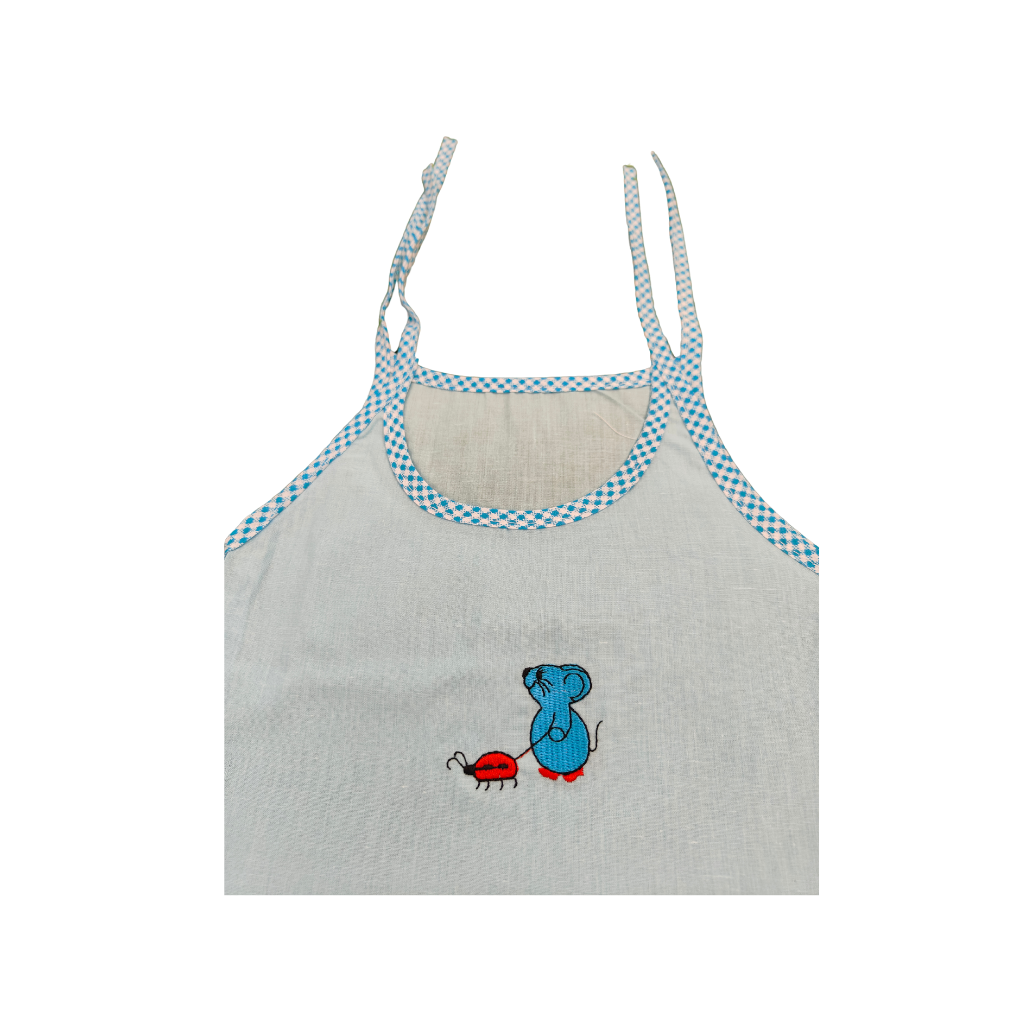 Cotton Tie-Up Jabla-Blue