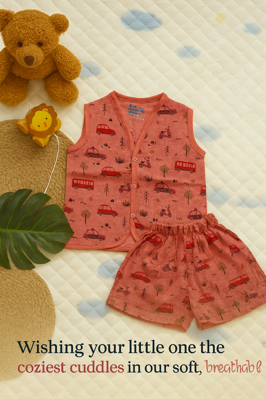 Play Nest premium Muslin Co-Ord Set