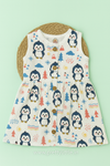 Soft Muslin Baby Frock sleeveless – Happy Prints, Comfy Fit(Best Combo Dispatched)