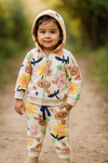 Baby Winter Hoodie Set – Warm Quilted Fabric | 9 Months to 3 Years |
