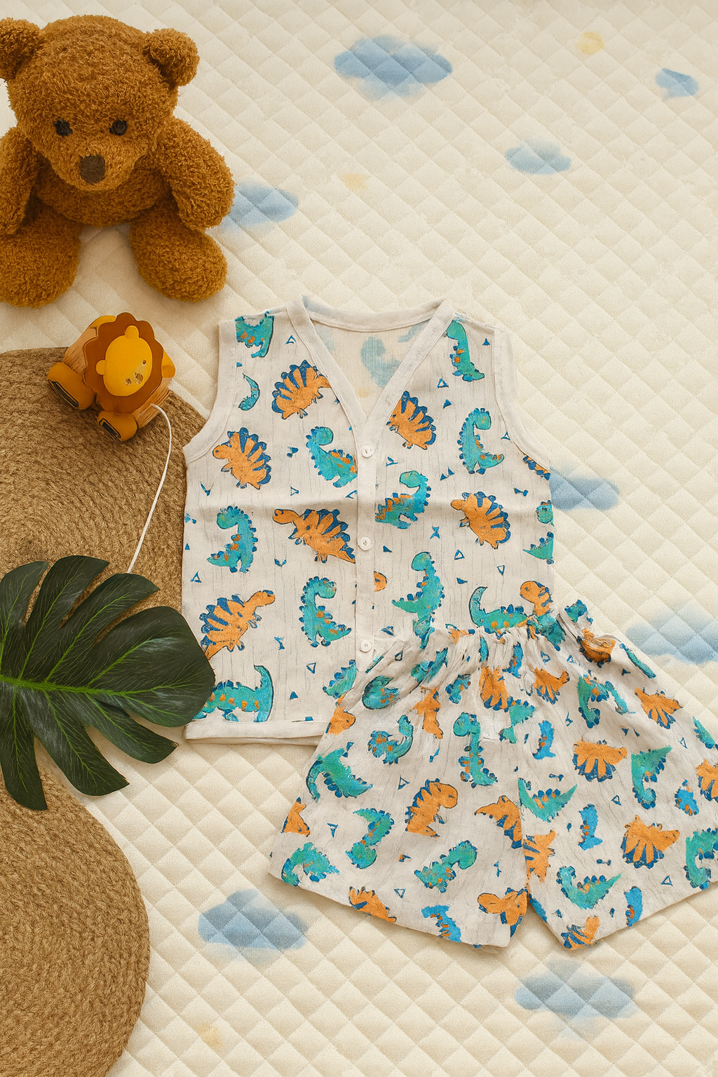Play Nest premium Muslin Co-Ord Set