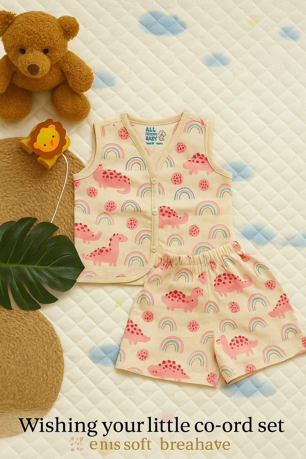 Play Nest premium Muslin Co-Ord Set