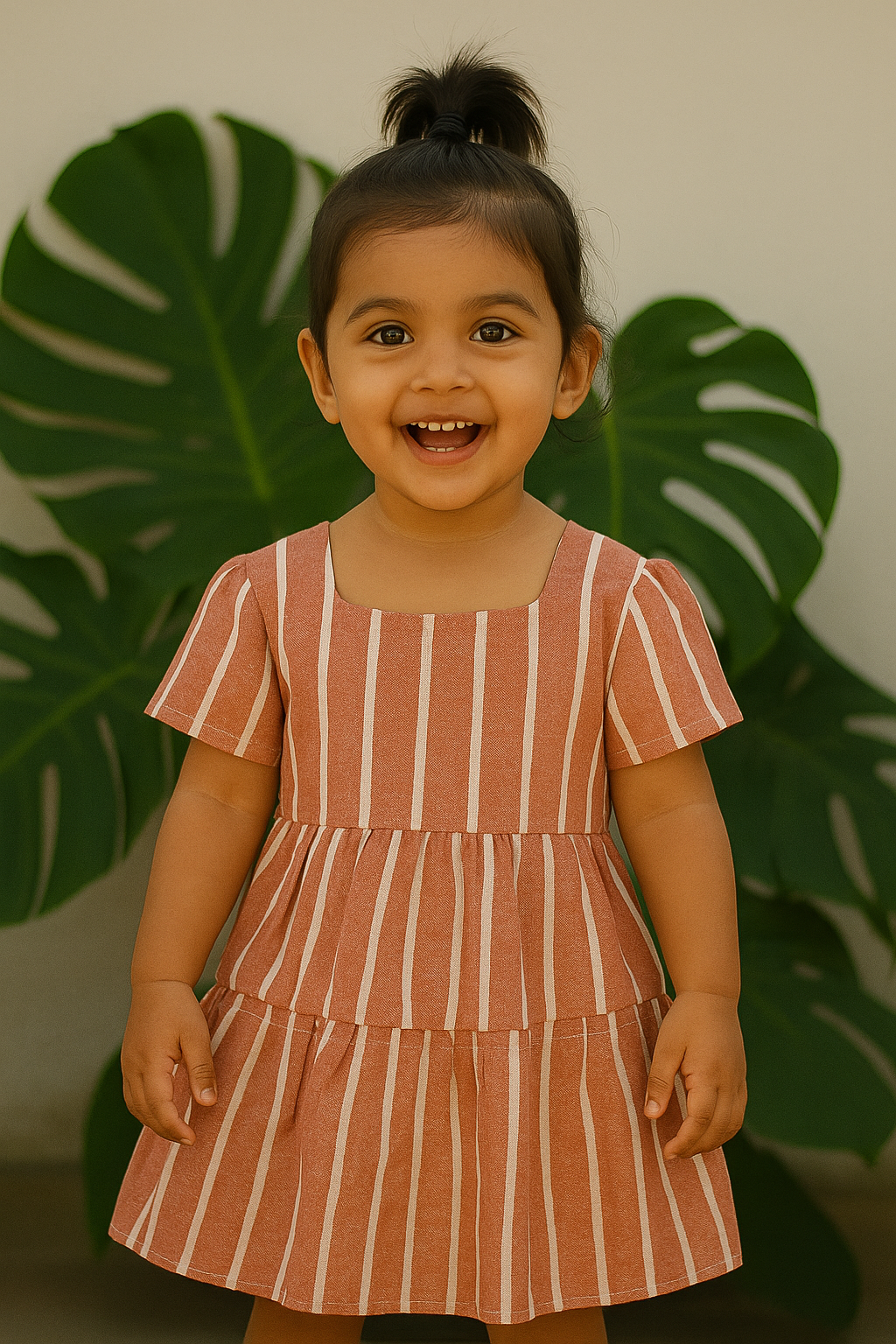 Combo Budget Striped summer Cotton Frock – Stylish & Comfortable (best 3 dispatched)