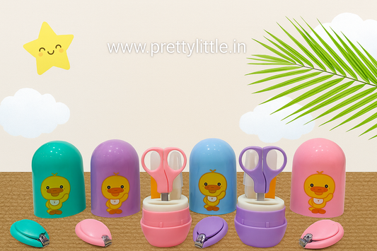 Safe & Cute Baby Nail Kit – PrettyLittle Duck Design Grooming Set