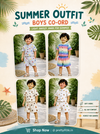 Cloud Soft Muslin Co-ord Set pack of 4 – Ultra-Soft Baby Wear