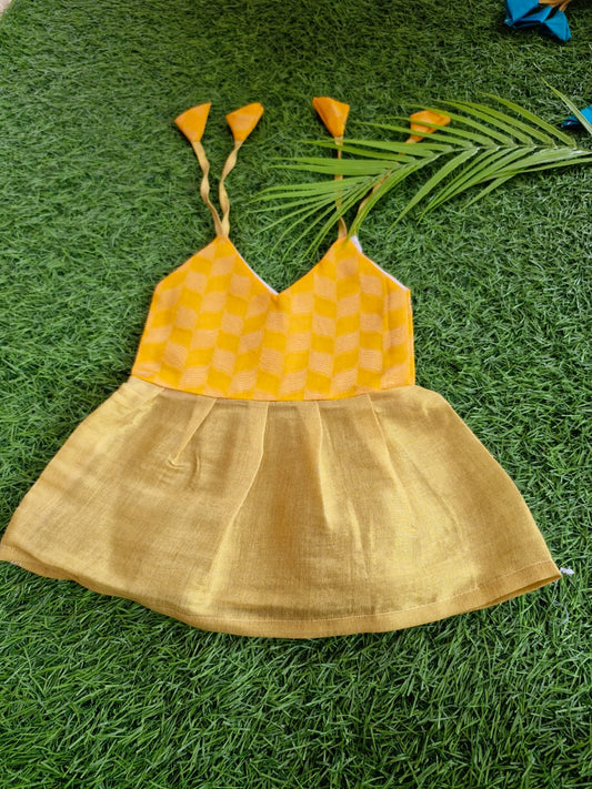 Mini Kerala-Inspired Frock for Kids (0-3 Month) – Any one dispatched