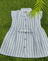 Collor Striped summer Cotton Frock – Stylish & Comfortable (best 1 dispatched)