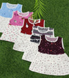Cotton sleeveless frock combo pack (best 5 dispatched)(0-6m)