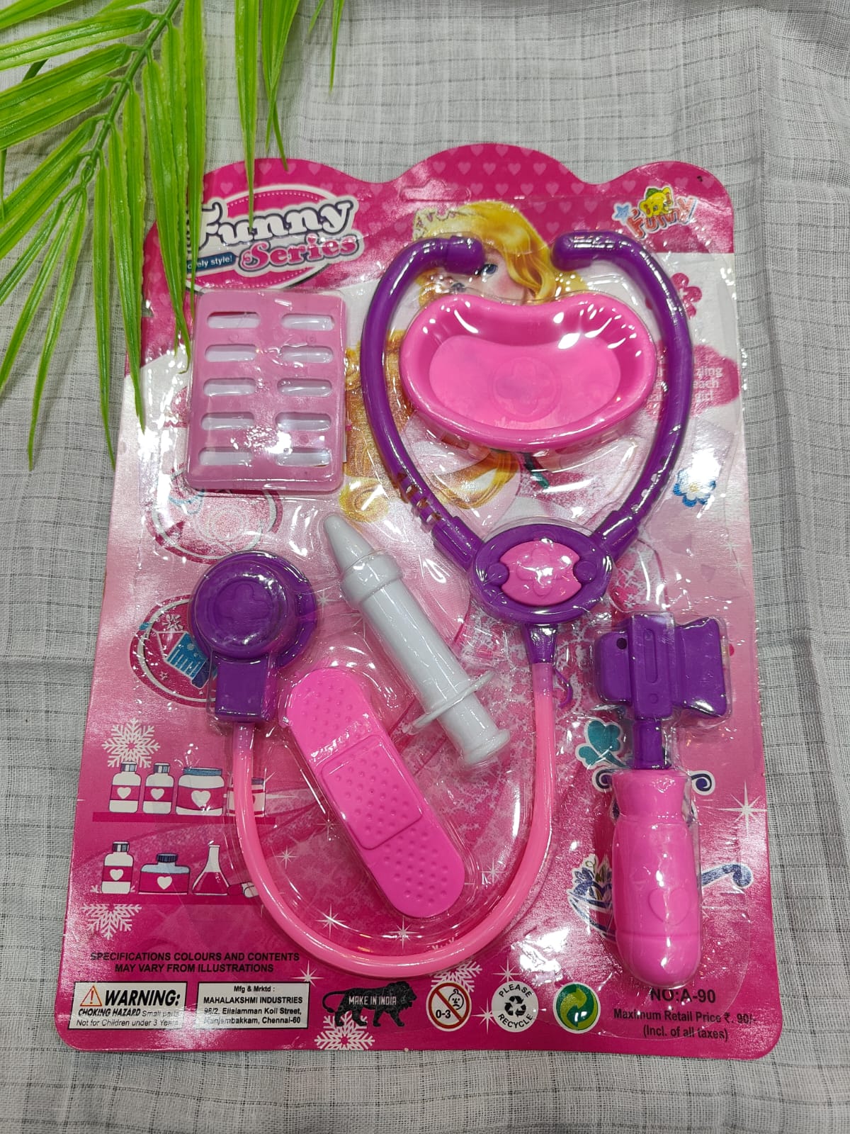 Fun Medical Play Kit for Kids +3 year
