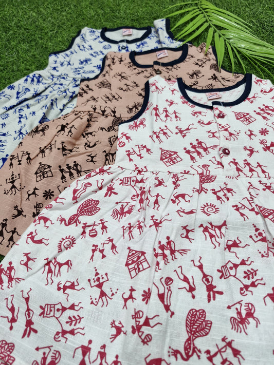 Combo summer Cotton Frock – Stylish & Comfortable (best 3 dispatched)