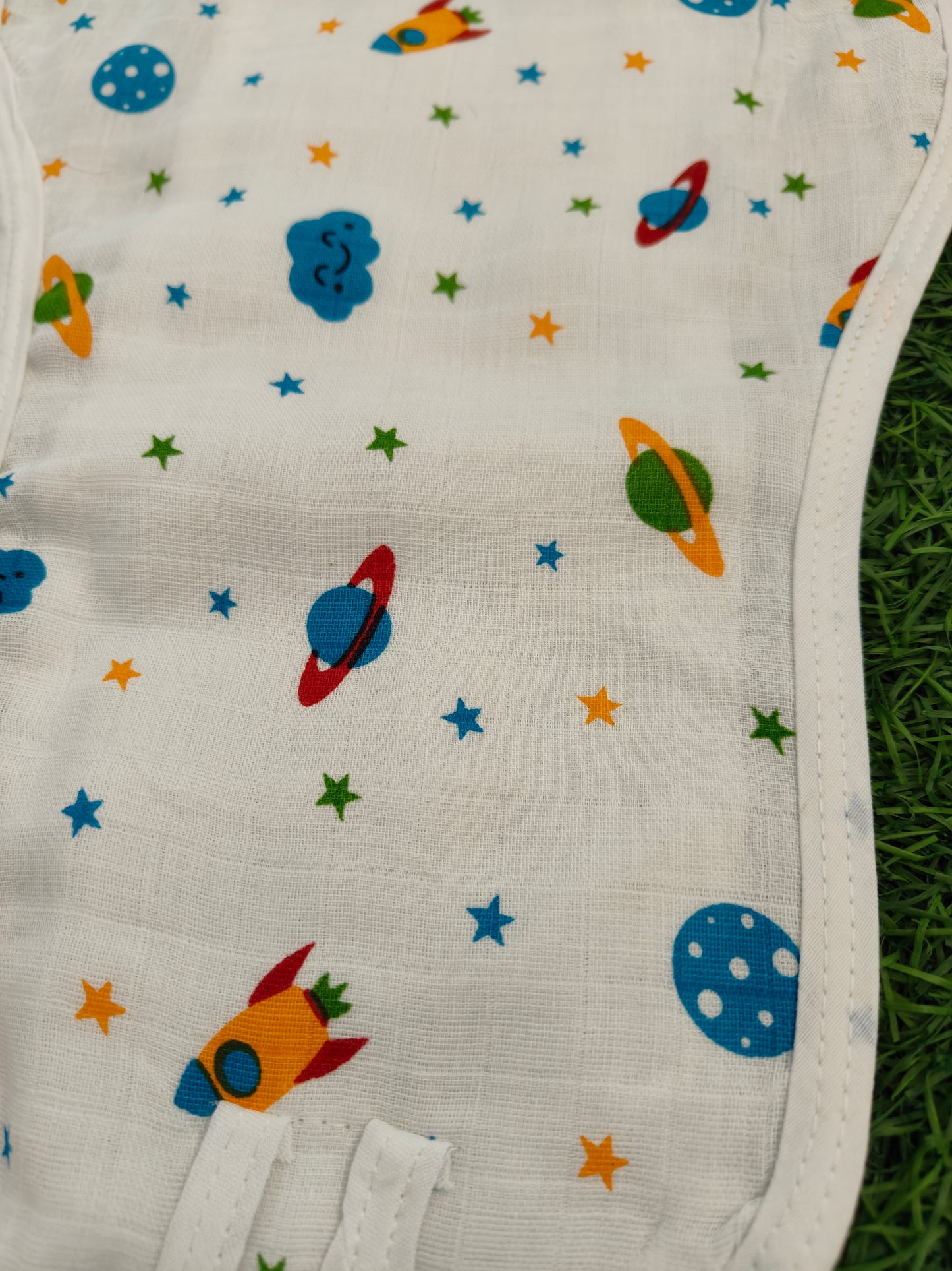 Muslin Cloth Nappy Combo Pack (Set of 5) - Soft, Breathable, and Reusable for Newborns