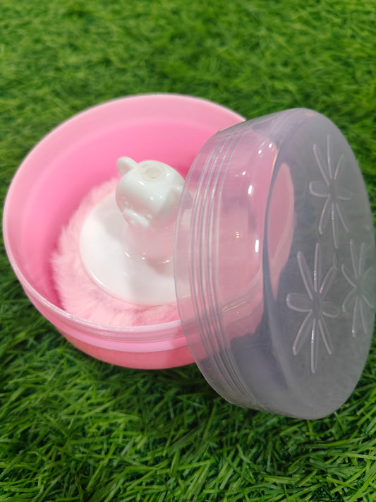 Powder Box With Soft Musical Puff