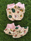 Handgloves & Sock Set - Watermelon Print