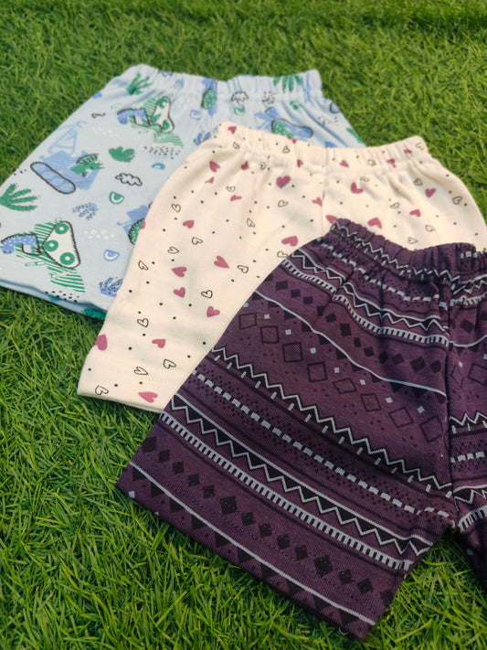 Baby Trousers Pack - Pack of best of 3 Comfortable and Stylish