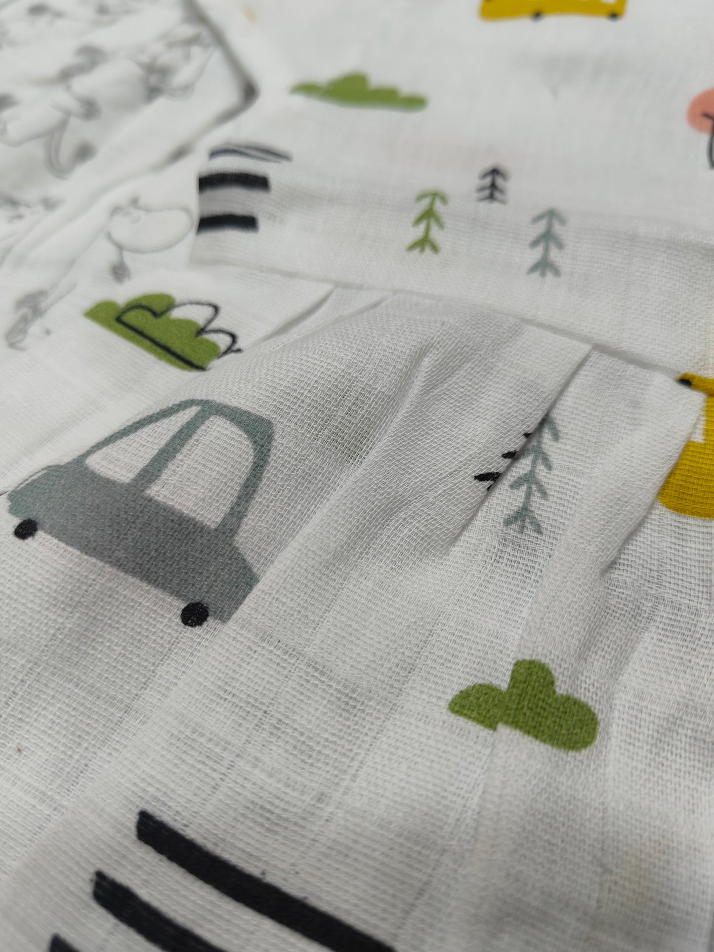 (Any 5) Combo Pack of Muslin soft Frocks for Babies