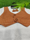 Bow Boys' T-Shirt & Trousers Set - Stylish & Comfortable