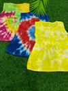 Muslin tie&tie sleeveless frock combo pack (best 3 dispatched)(0-3m)
