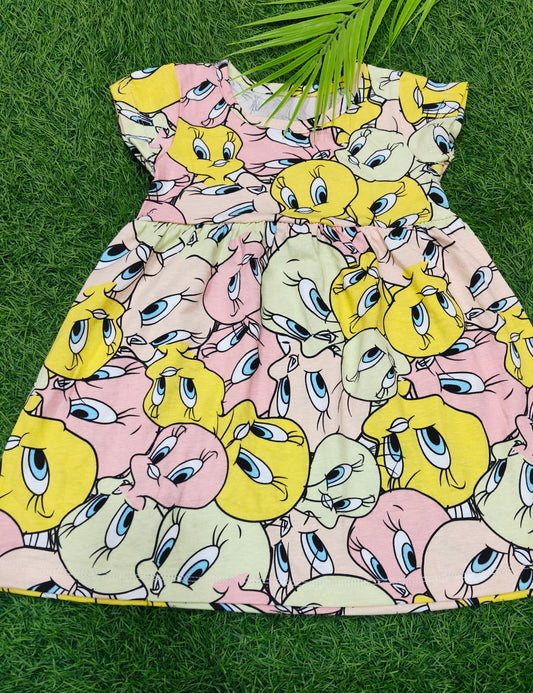 Comfy Summer Frock – Soft & Stylish Dress for Girls (9M to 3 yr)