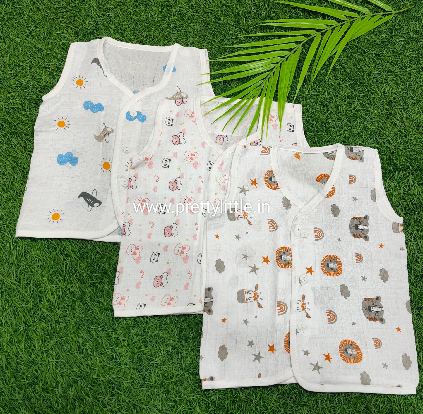 Combo Pack of Muslin Jablas for Babies ( best 5 dispatched)