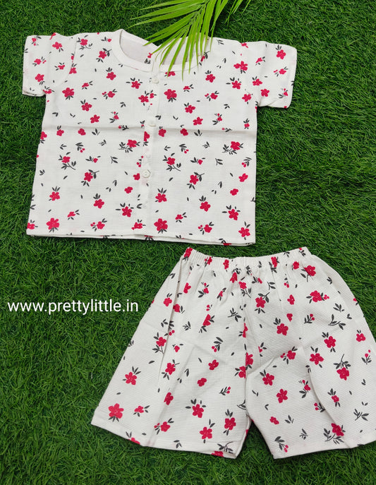 Baby Summer victor Cotton Shirt & Shorts Set (0-1 Year standard size) ( best one dispatched)