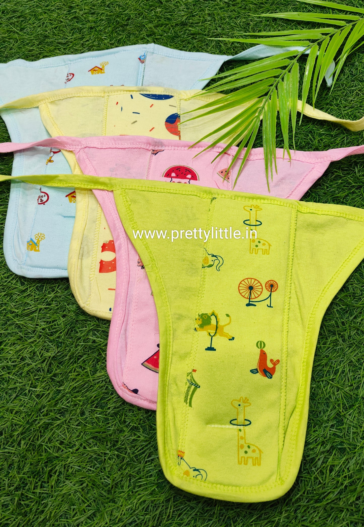Soft Fabric light padded Reusable Langot Nappy – Pack of 5 (best 5 dispatched )