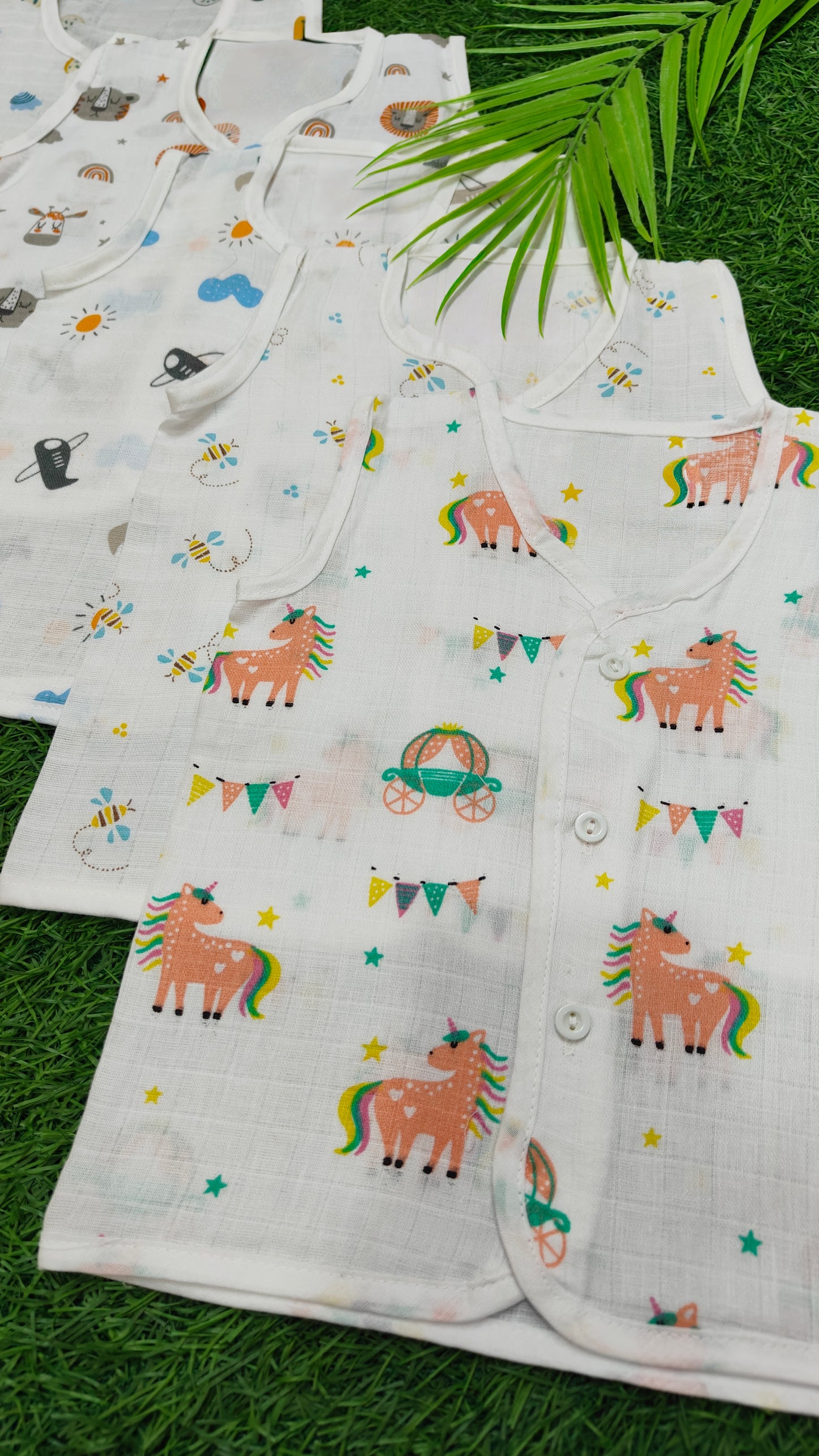 Combo Pack of Muslin Jablas for Babies ( best 10 dispatched)