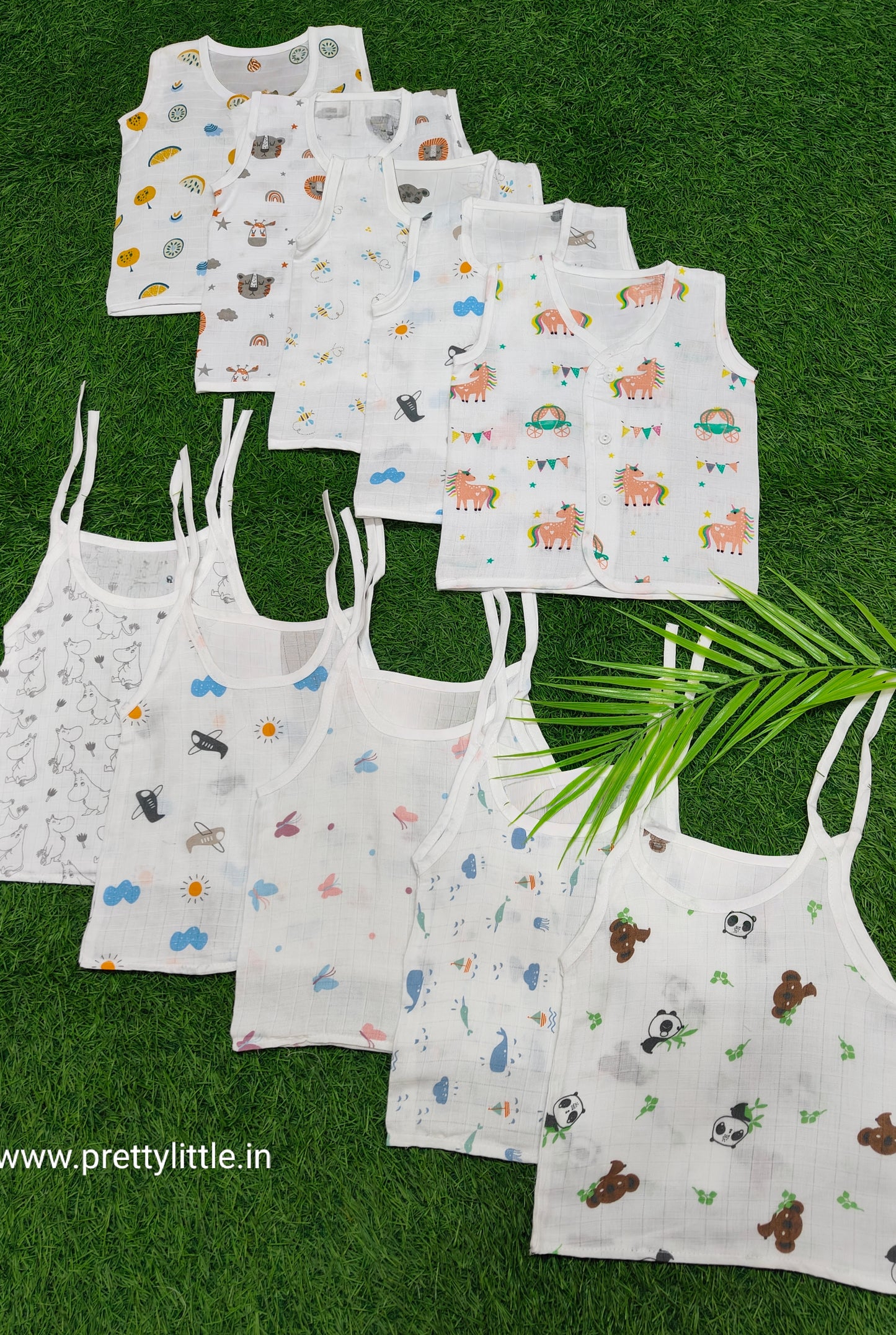 Combo Pack of Muslin Jablas for Babies ( best 10 dispatched)