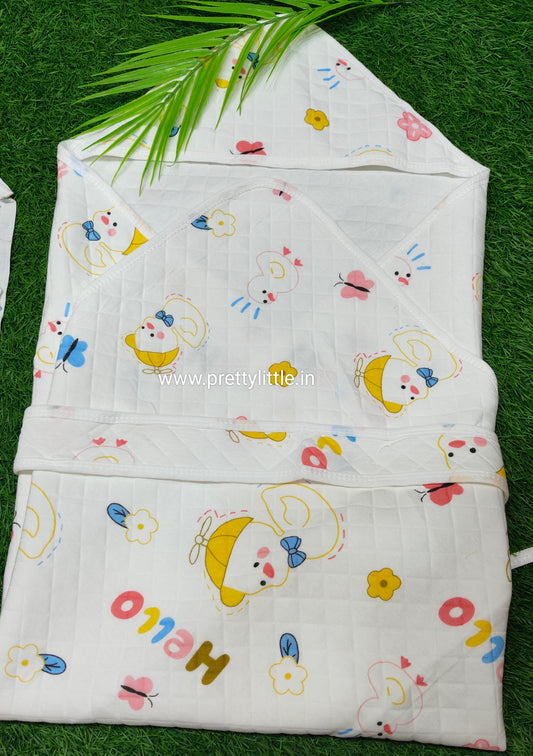 Premium Newborn Muslin Hospital Bag Muslin Melody Combo – 18-Piece Essentials Set