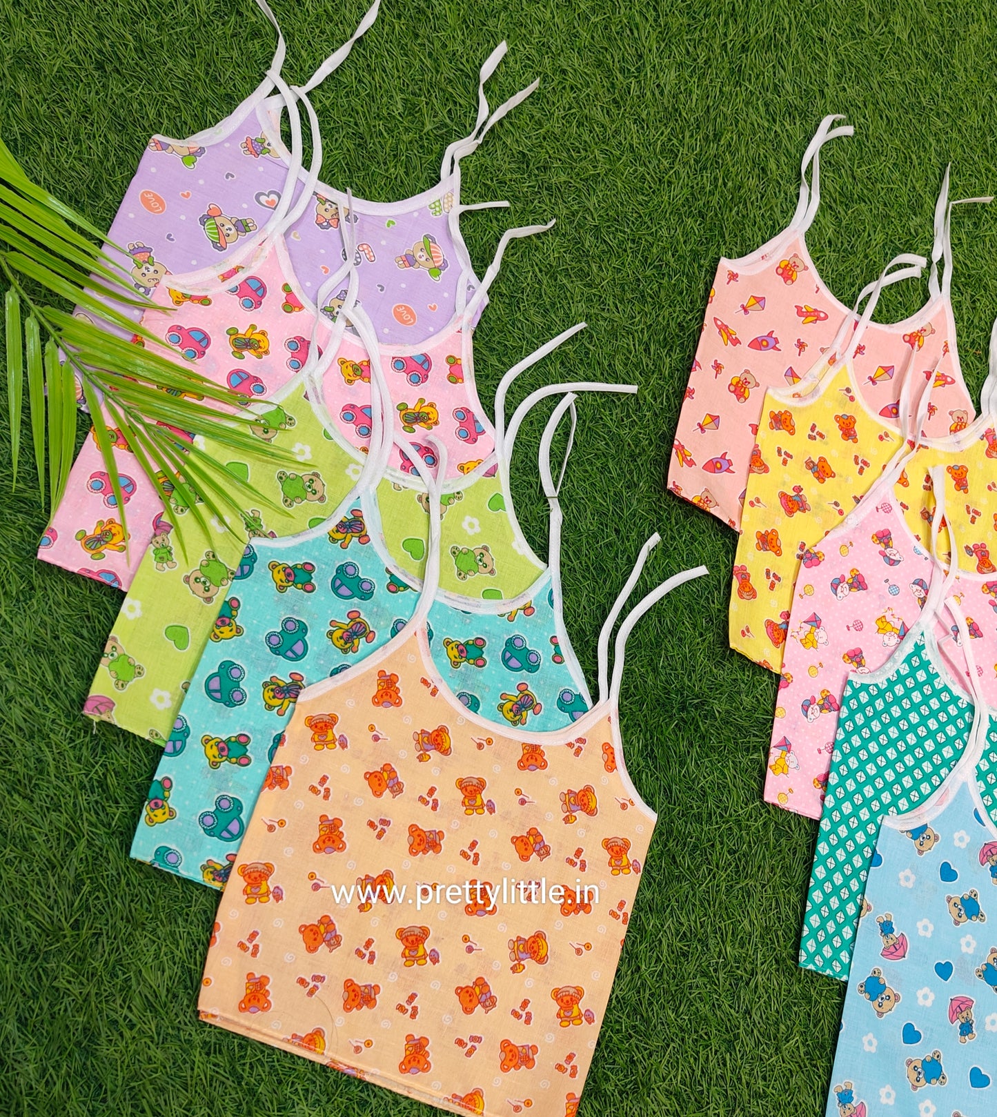 TinyHugs Cotton Top Knot Jabla Value Pack – 10pcs Just ₹250!( best 10 dispatched)