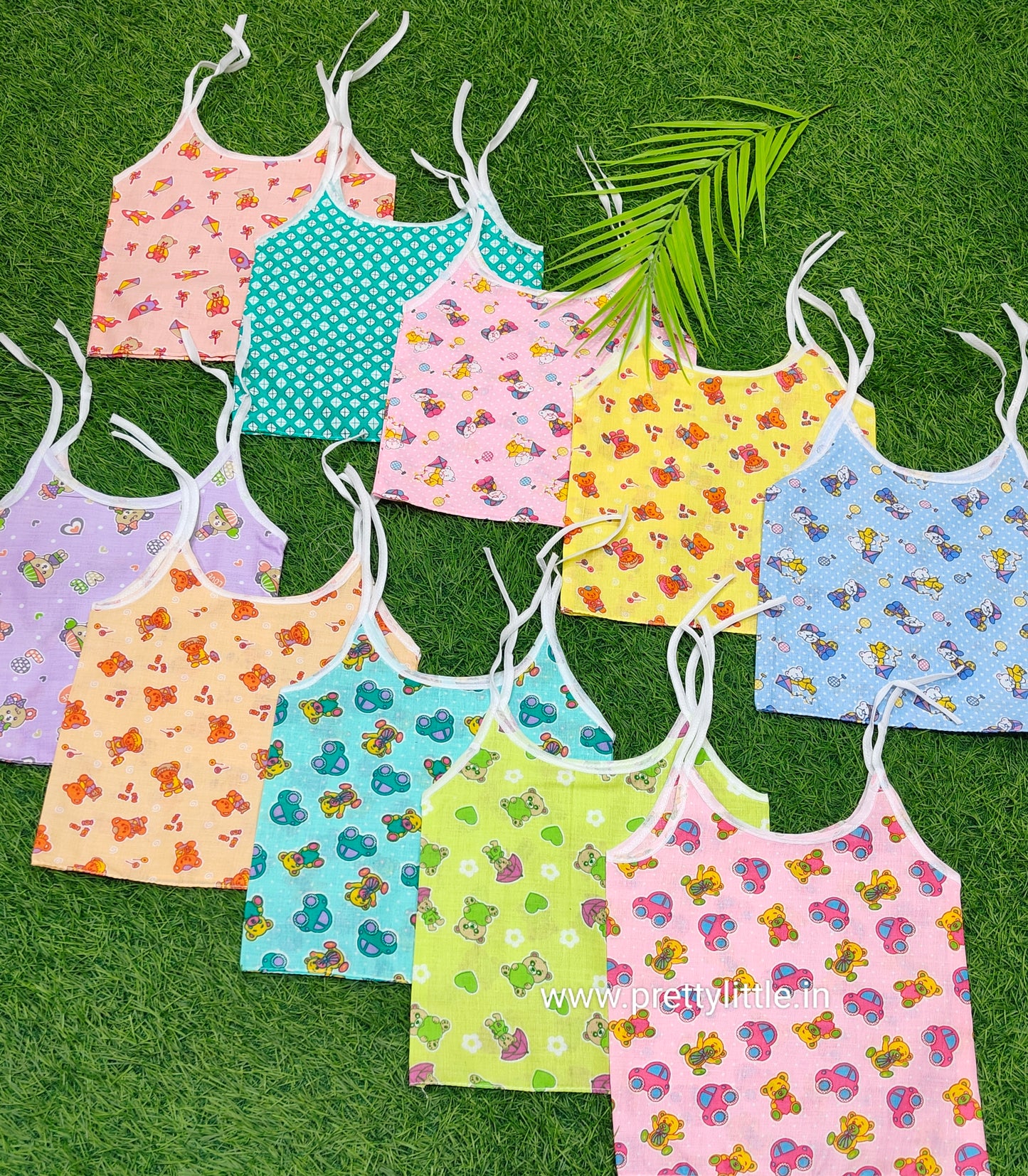 TinyHugs Cotton Top Knot Jabla Value Pack – 10pcs Just ₹250!( best 10 dispatched)