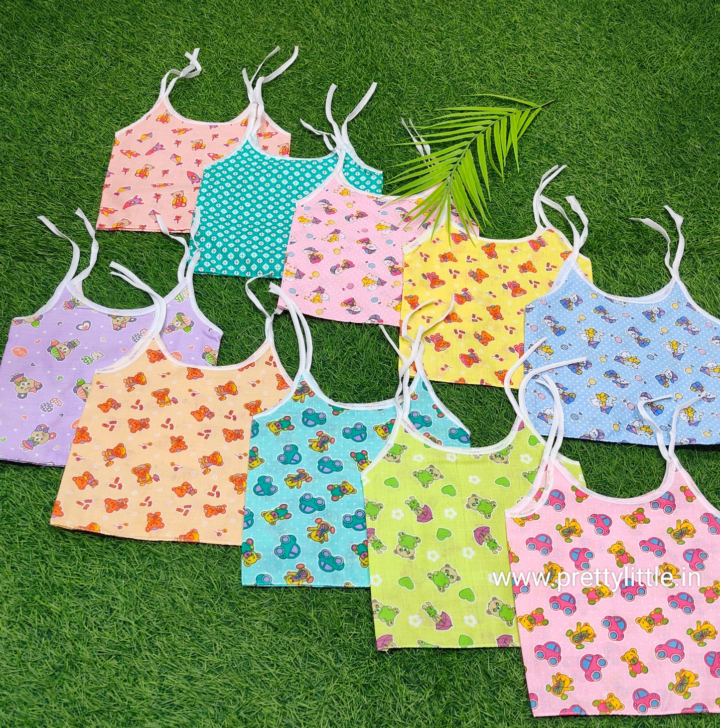 TinyHugs Cotton Top Knot Jabla Value Pack – 10pcs Just ₹250!( best 10 dispatched)