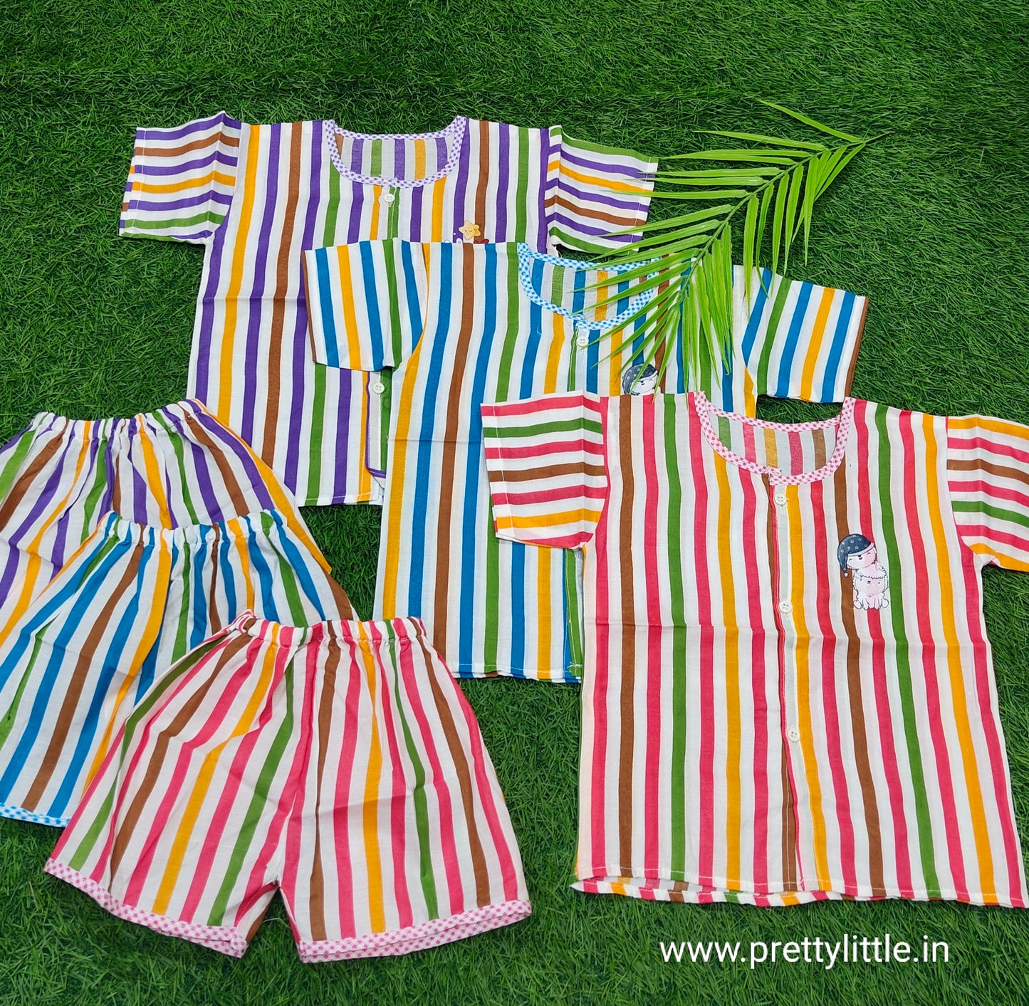 Budget-Friendly Cotton Sets – Stay Cool, Stay Cute! (Any one dispatched)