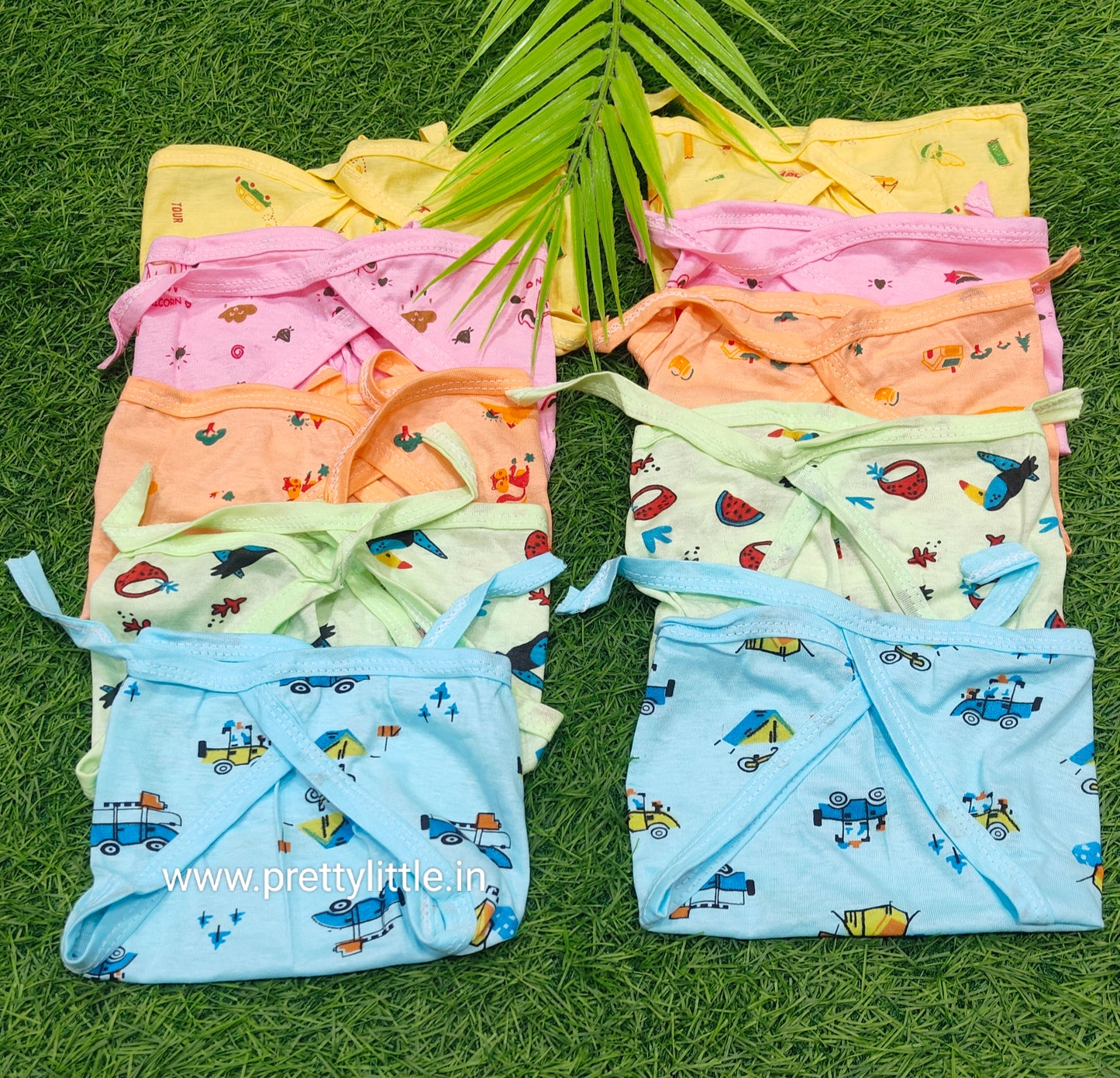Pack of 10 V-Shape Langot Nappy – Soft & Comfortable for Babies
