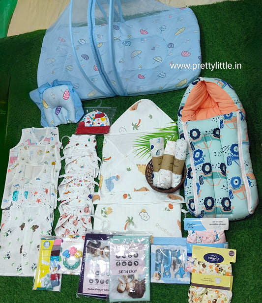 EliteNest – The Ultimate Newborn Luxury Set (20+ Essentials) (best print dispatched)