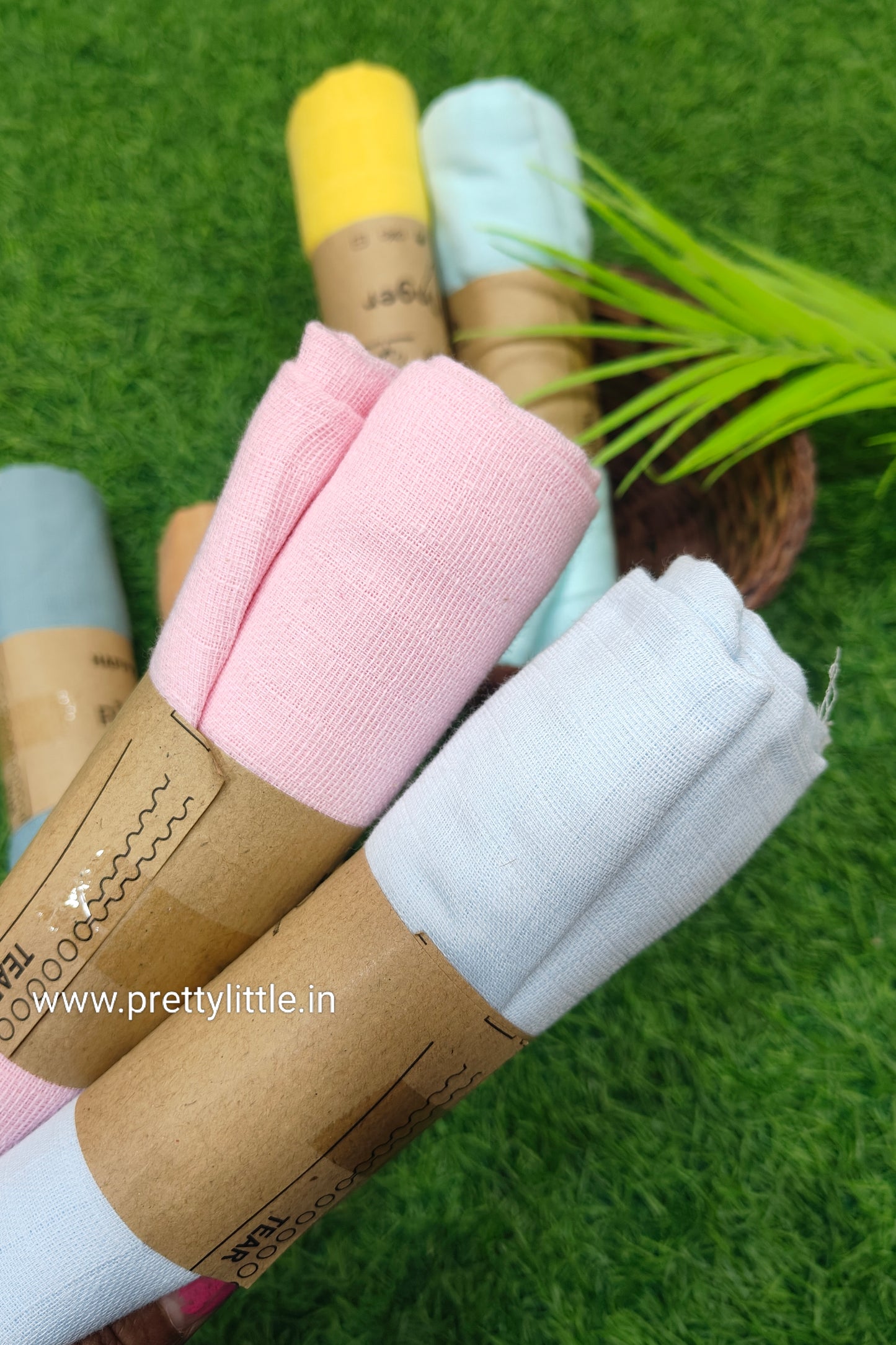 Premium Muslin Baby Towel Pack of 3 - Soft & Absorbent (Best 3 dispatched)