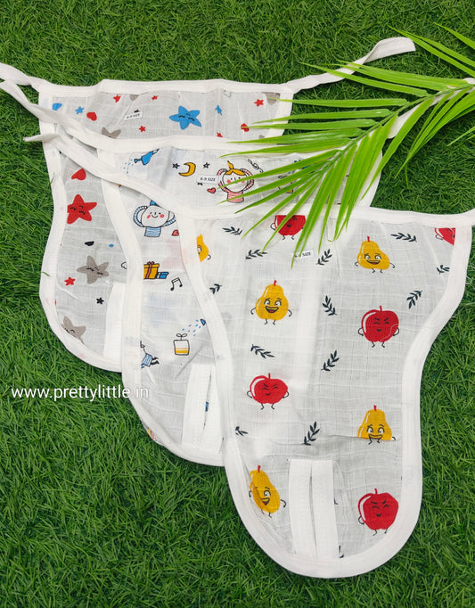 Regular Muslin Cloth Nappy non padded Combo Pack (Set of 5) (best 5 dispatched )- Soft, Breathable, and Reusable