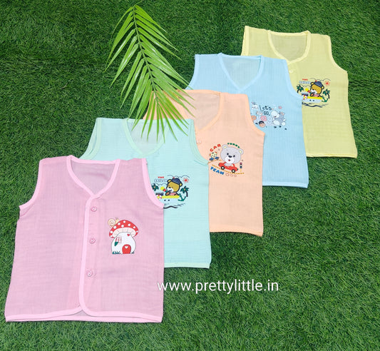 Combo Pack of color Muslin Jablas for Babies ( best 10 dispatched)