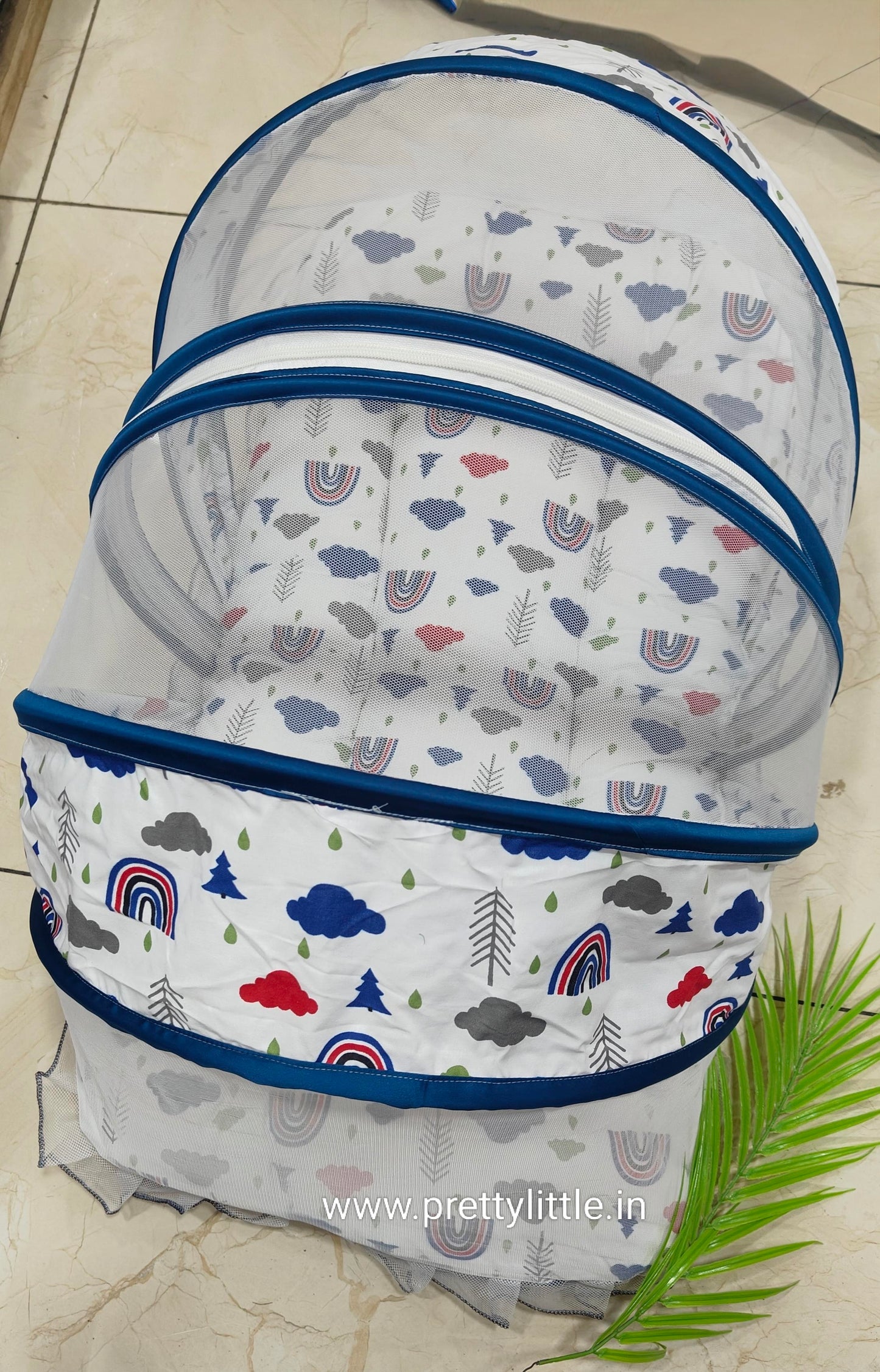 Luxury Newborn Bedding Set with Cradle, Net, Travel Bed, Feeding Pillow and Lotus Bed