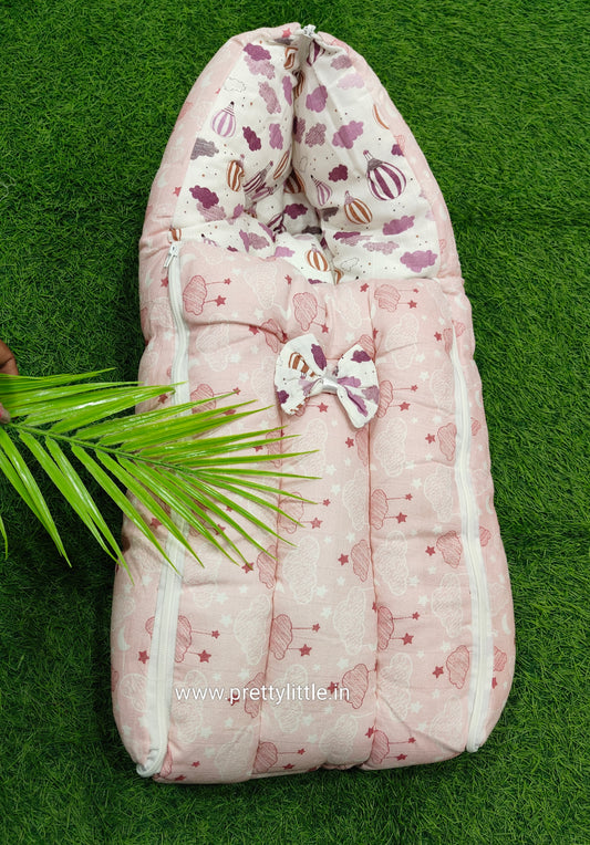 Muslin Premium Soft Travel Carry Bed (Big Size) (best one dispatched)