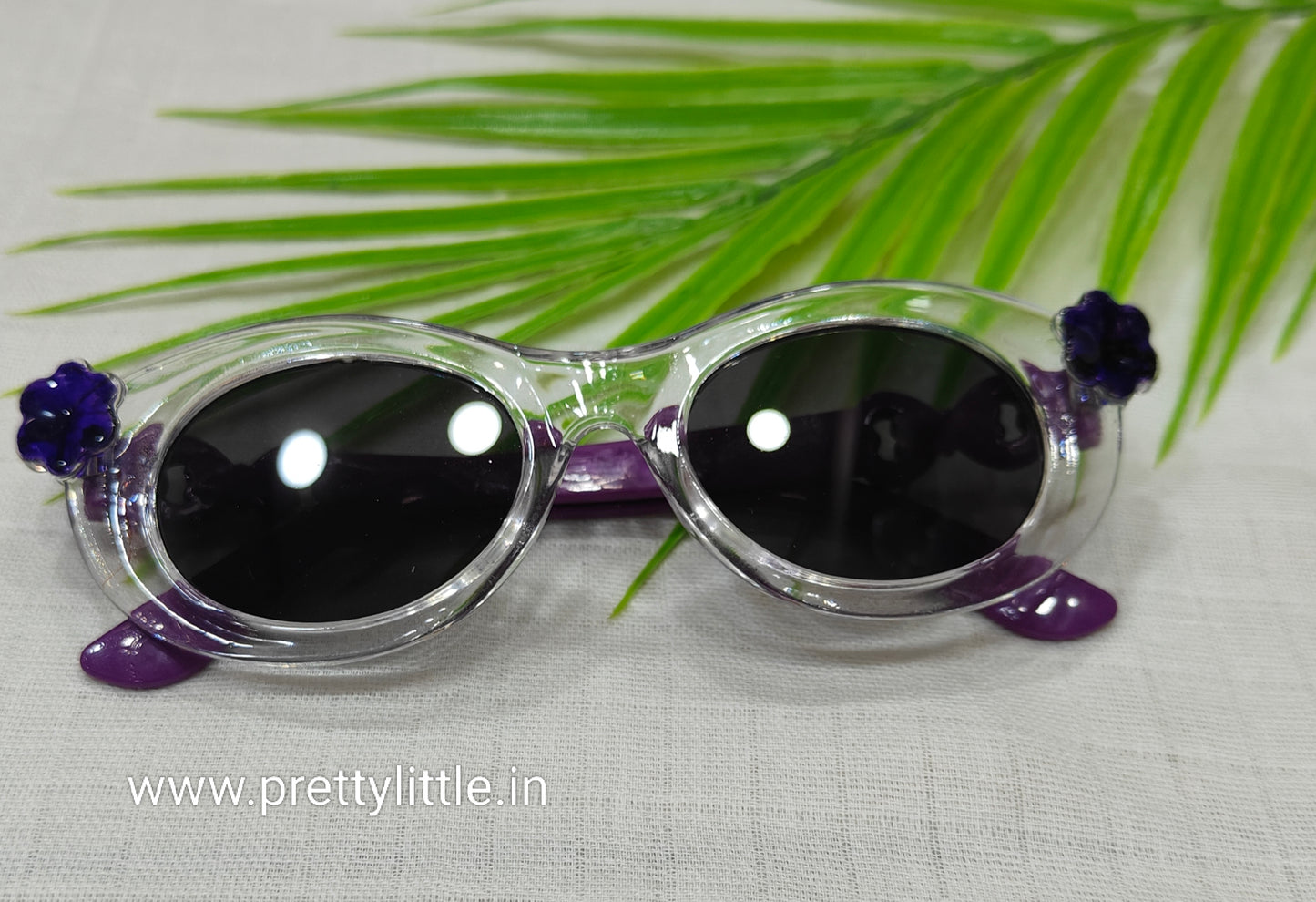 Floral Frame Kids Sunglasses – Cute Heart Detail | Lightweight & Stylish (best 1 dispatched)