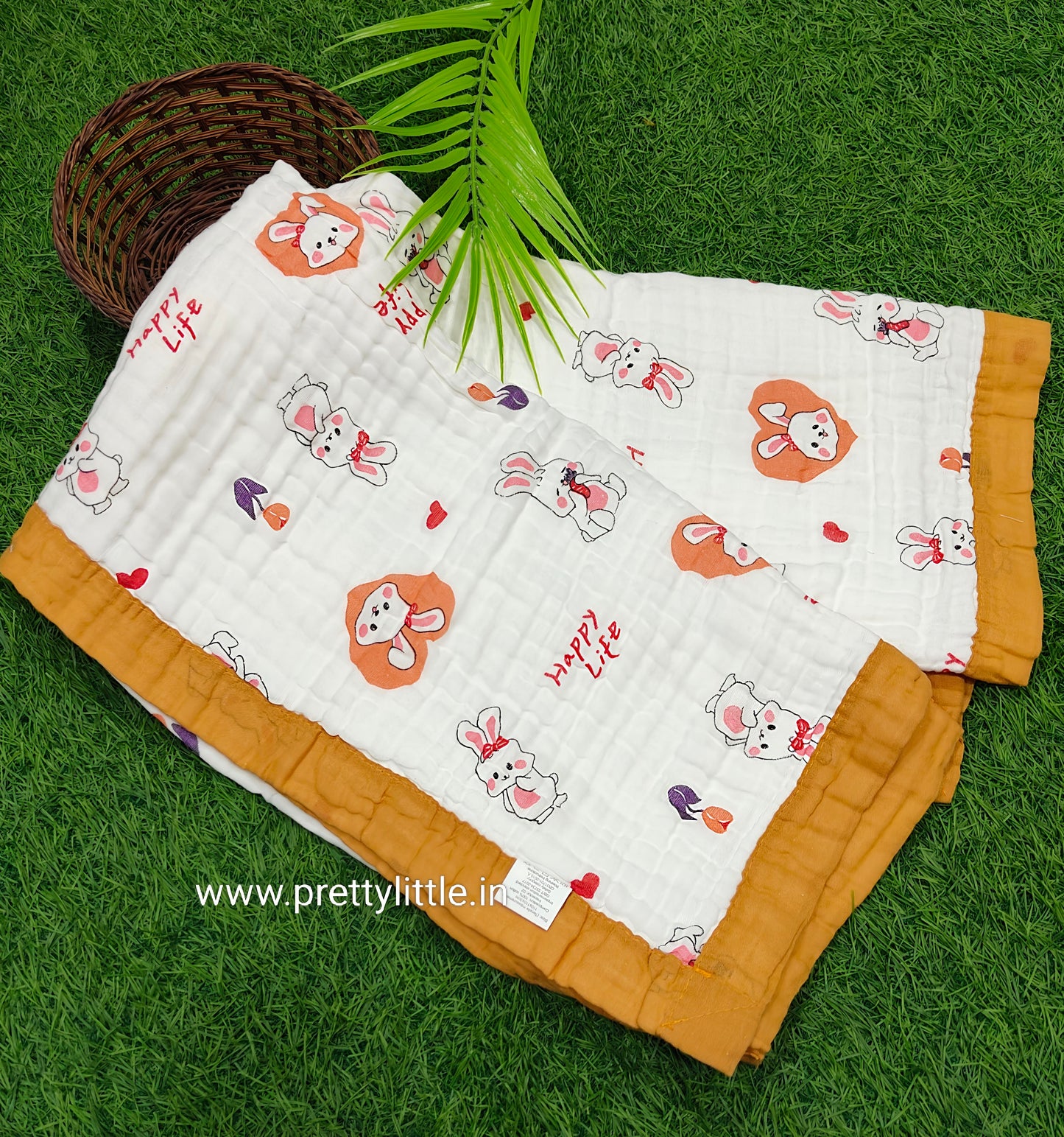 Soft 6-Layer Muslin Blanket(110*110cm) (best one dispatched)